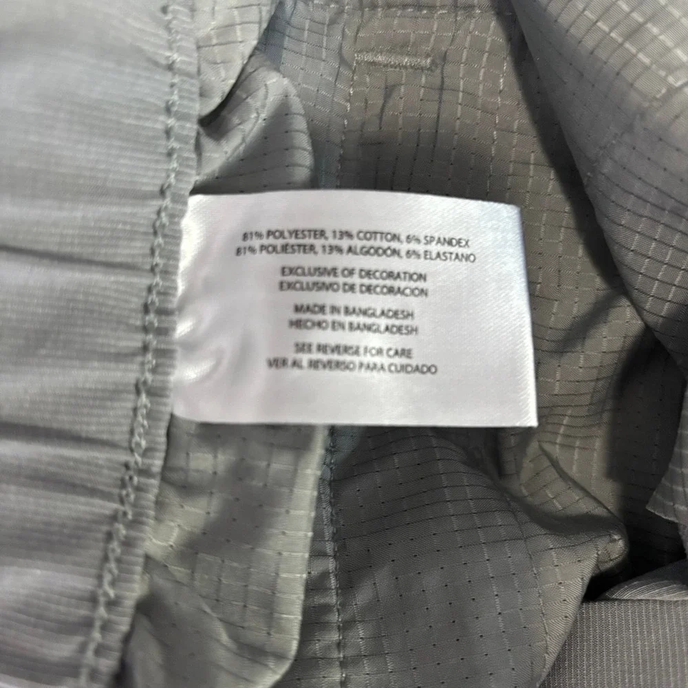 Banana Republic‎ Performance Shorts Mens 38 Gray Stretch Tech Golf Casual